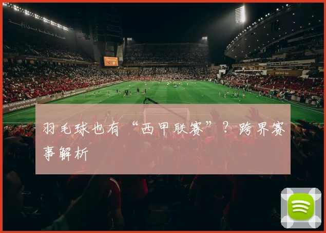 羽毛球也有“西甲联赛”？跨界赛事解析